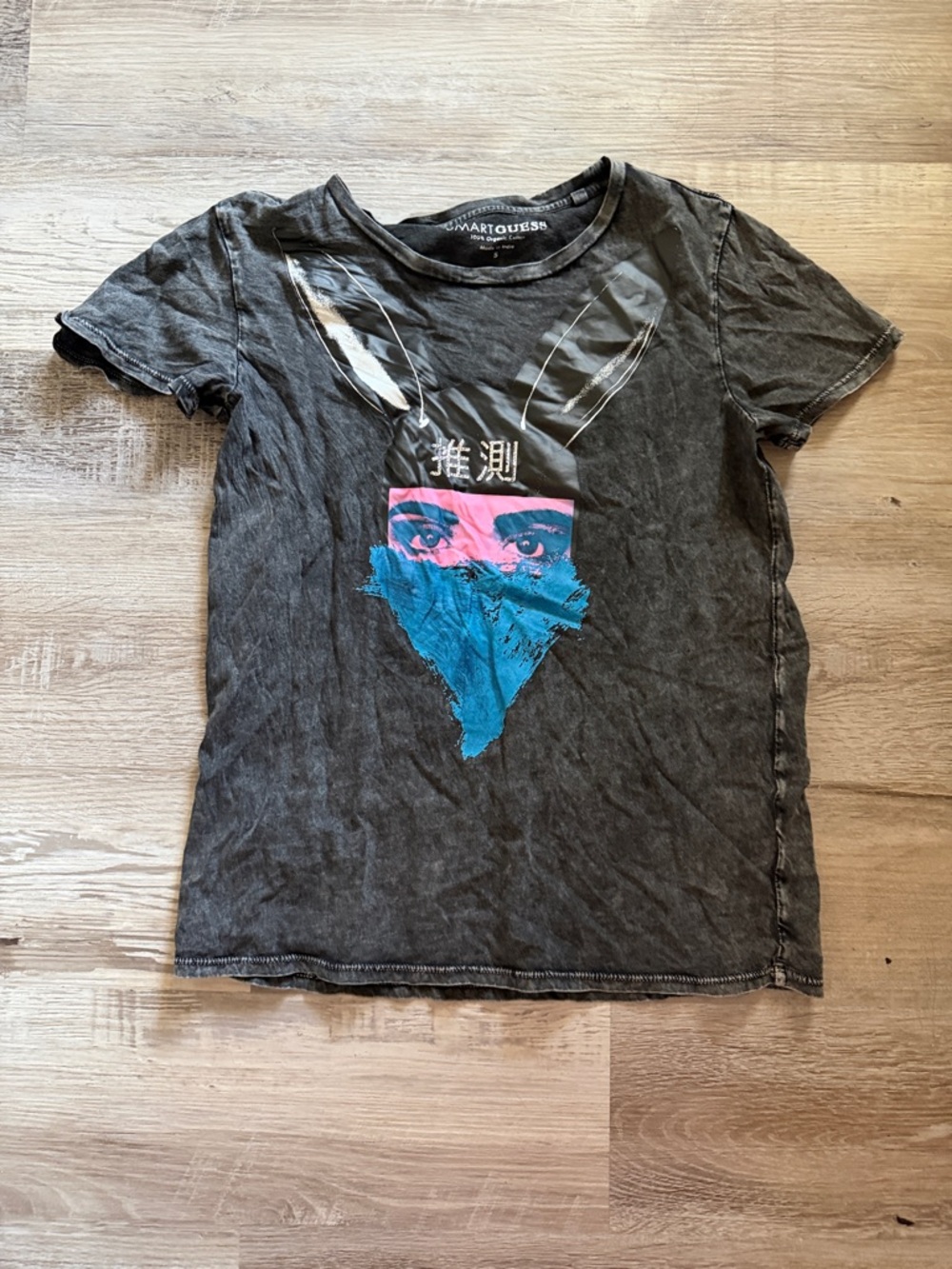 Guess Soft Cover Girl Graphic T-Shirt